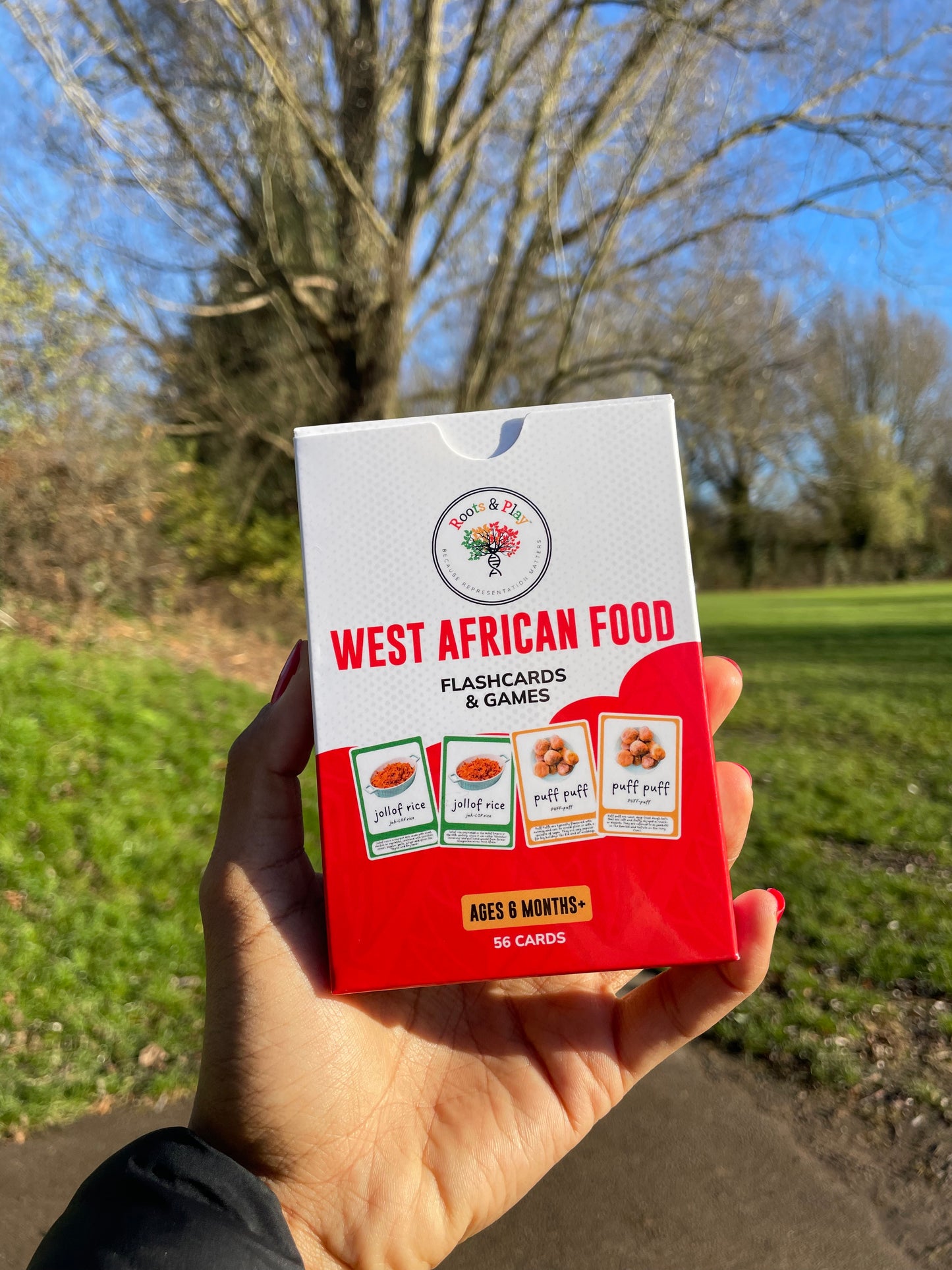 West African Food FlashCards & Games - Roots & Play